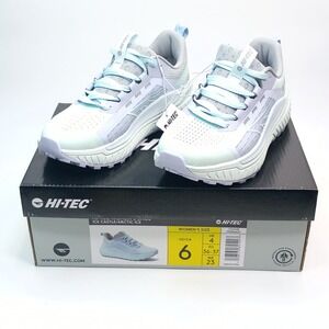 Hi-Tec Ice Castle Sneaker Women Size 6 Arctic Ice Blue Trail Running Shoe